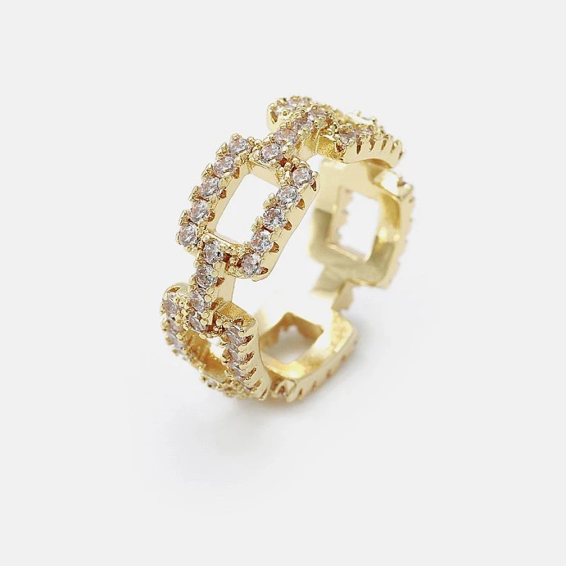 Vintage Eternity Ring i mässing