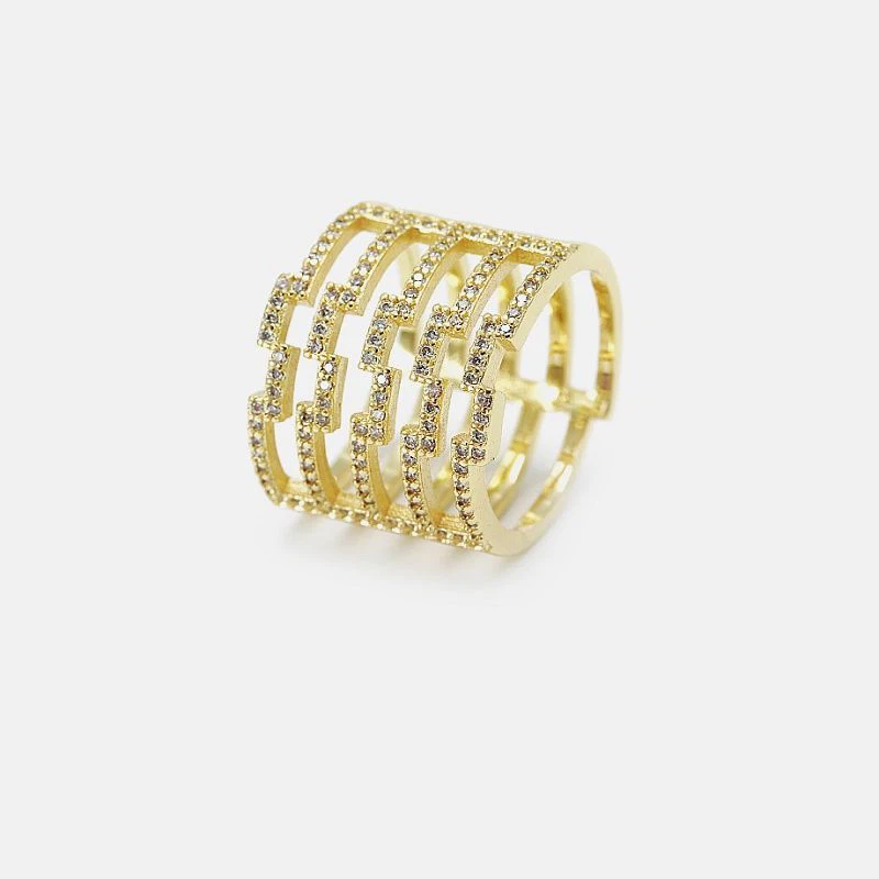 Gold Plated Butterfly Animal Ring