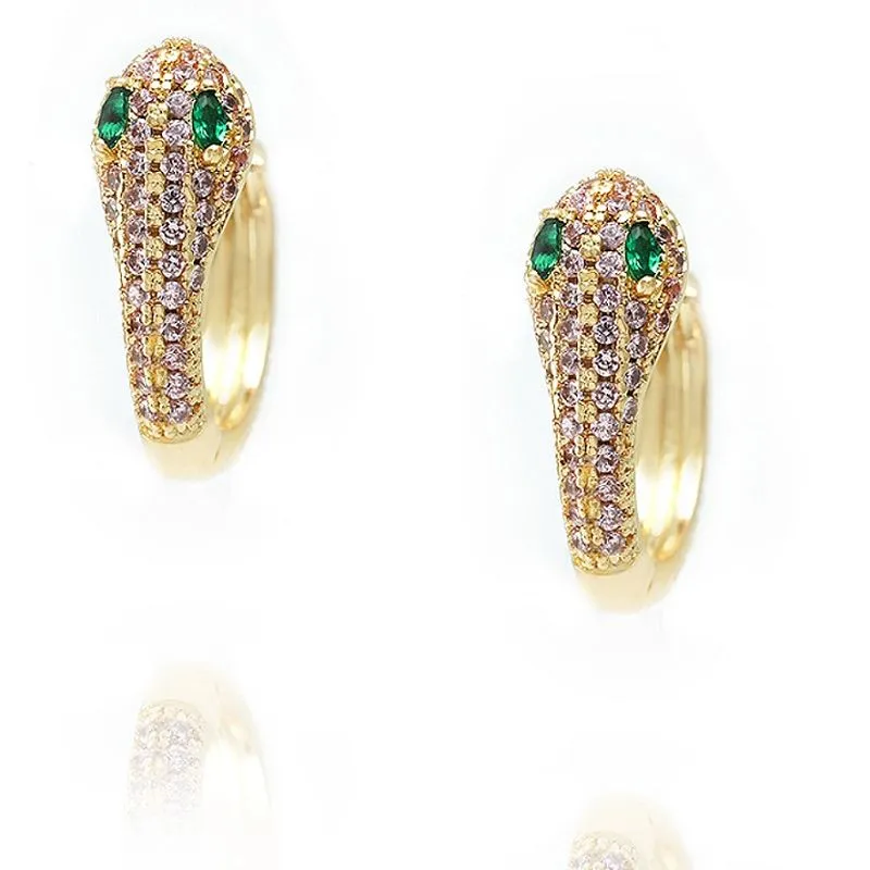 Huggie Snake Animal Örhänge