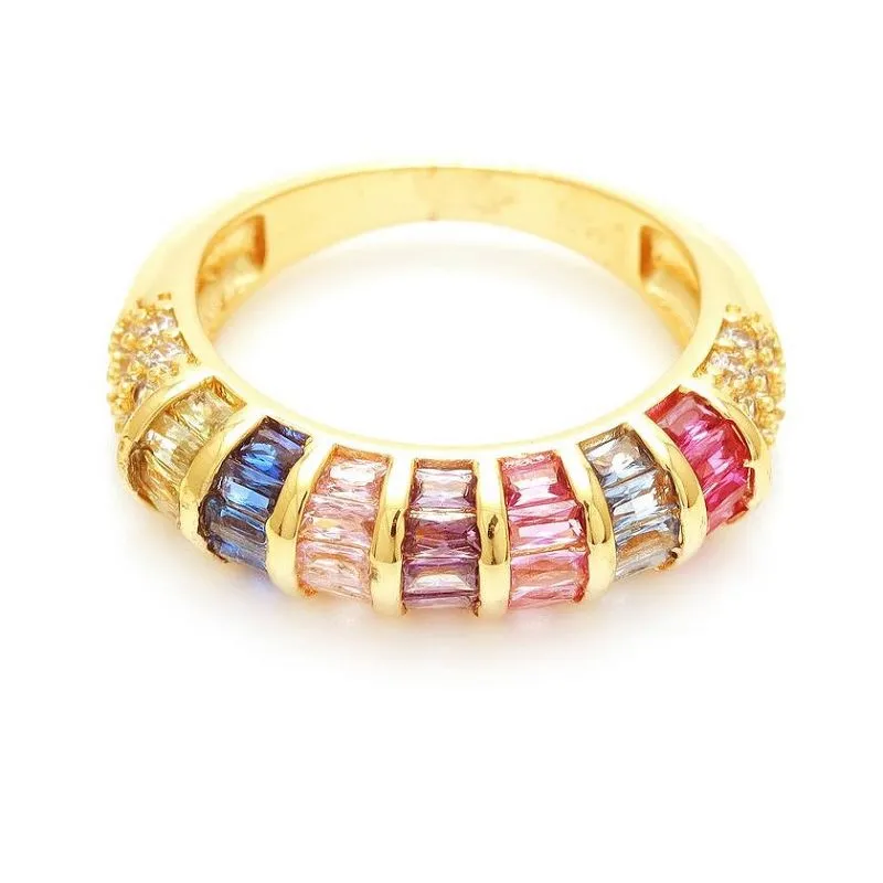 Senaste Colorful Cz Women Ring