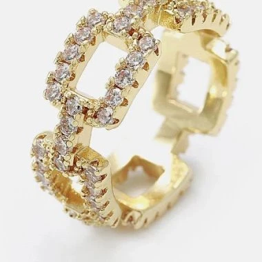 Vintage Eternity Ring i mässing